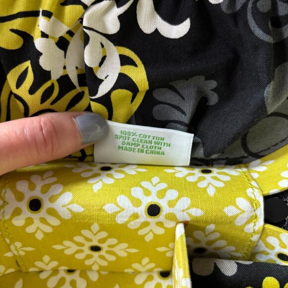 Vera Bradley Baroque Floral Pattern Jewelry Case Quilted Cotton Travel Organizer - Picture 11 of 17